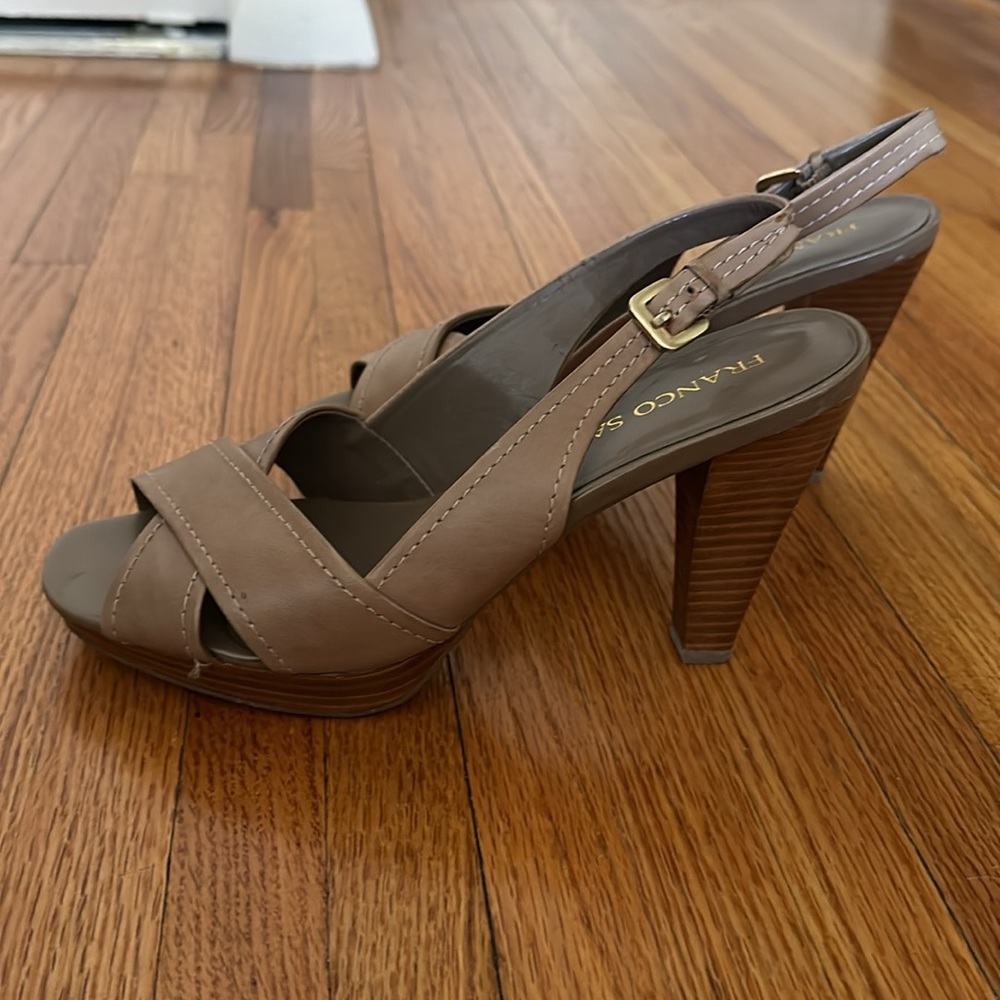 Franco Sarto Nude Heel